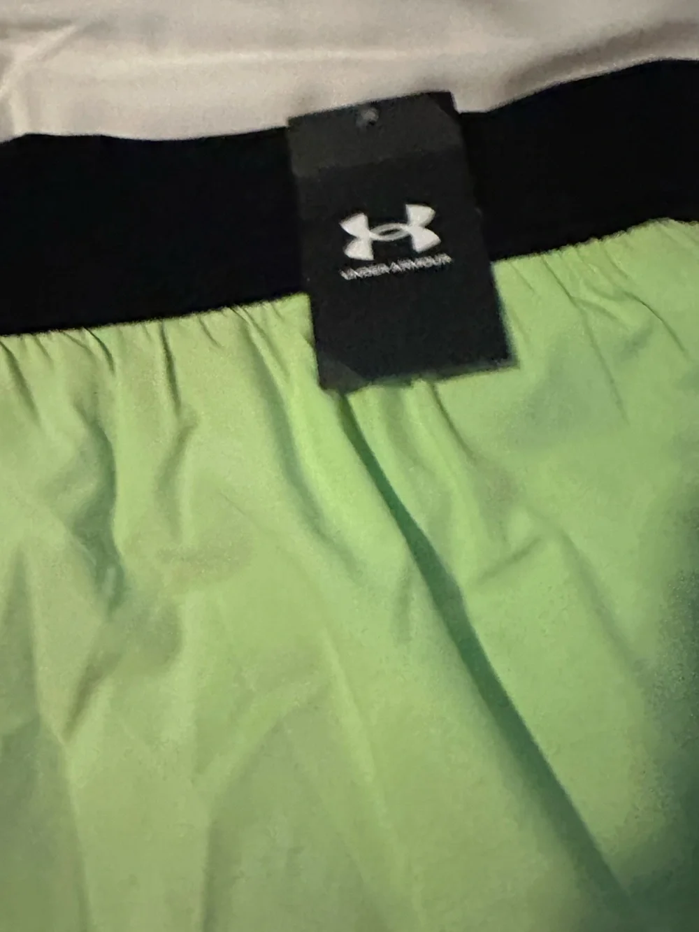 Under Armour Men's Vanish Elite 2-in-1 Running Swim Shorts Neon Green
